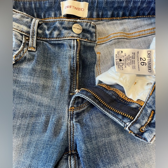 Driftwood Women’s Audrey Low Rise Jeans Size‎ 26 - Picture 6 of 8